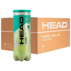 Cajón bolas head padel one/ 24 packs de 3 unidades